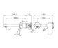 Ecco Wall Basin/Bath Mixer Separate Back Plate 60mm Chrome