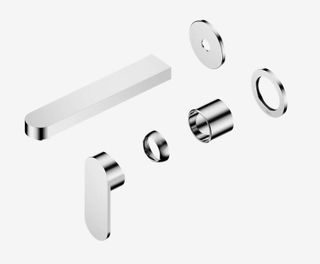 Ecco Wall Basin/Bath Mixer Separate Back Plate 60mm Trim Kits Only Chrome