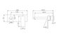 Celia Wall Basin/Bath Mixer Trim Kits Only Brushed Nickel