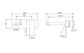 Celia Wall Basin/Bath Mixer Trim Kits Only Chrome