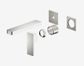 Celia Wall Basin/Bath Mixer Separate Back Plate Trim Kits Only Brushed Nickel