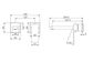Celia Wall Basin/Bath Mixer Separate Back Plate Trim Kits Only Chrome