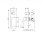 Celia Shower Mixer With Diverter Matte Black