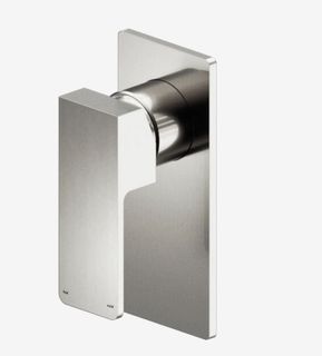 Celia Shower Mixer Rectangular Backplate Brushed Nickel