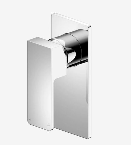 Celia Shower Mixer Rectangular Backplate Chrome