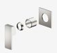 Celia Shower Mixer Trim Kits Only Brushed Nickel