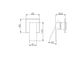 Celia Shower Mixer Trim Kits Only Matte Black