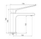 Bianca Care Basin Mixer Brushed Nickel
