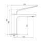 Bianca Care Basin Mixer Chrome