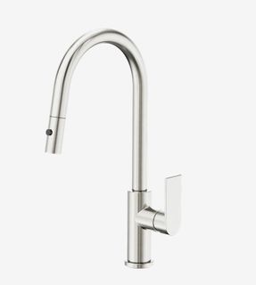 Bianca Pull Out Sink Mixer With Vegie Spray Function Brushed Nickel