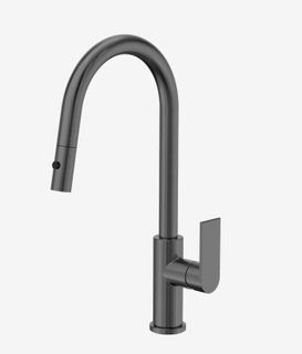 Bianca Pull Out Sink Mixer With Vegie Spray Function Gun Metal