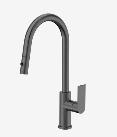 Bianca Pull Out Sink Mixer With Vegie Spray Function Gun Metal