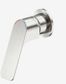Bianca Care Shower Mixer 60mm Plate Brushed Nickel