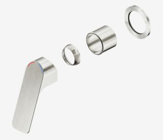 Bianca Care Shower Mixer 60mm Plate Trim Kits Only Brushed Nickel