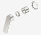 Bianca Care Shower Mixer 60mm Plate Trim Kits Only Brushed Nickel
