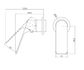 Bianca Care Shower Mixer 60mm Plate Trim Kits Only Brushed Nickel