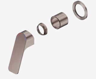 Bianca Care Shower Mixer 60mm Plate Trim Kits Only Brushed Bronze