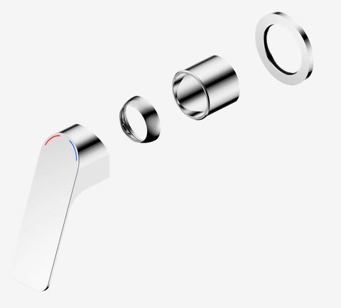 Bianca Care Shower Mixer 60mm Plate Trim Kits Only Chrome