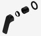 Bianca Care Shower Mixer 60mm Plate Trim Kits Only Matte Black