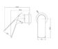 Bianca Care Shower Mixer 60mm Plate Trim Kits Only Matte Black