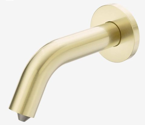 Mecca Wall Mounted Soap Sensor Dispenser Brushed Gold