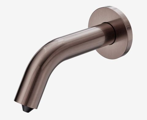 Mecca Wall Mounted Soap Sensor Dispenser Brushed Bronze