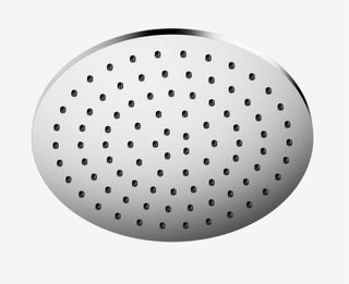 250mm Round Metal Shower Head II Chrome