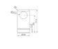 Mecca Care Make Your Own 25mm Grab Rail End Bracket Brushed Bronze