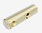Mecca Care Make Your Own 25mm Grab Rail Double Towel Bracket Left Brushed Gold