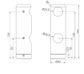 Mecca Care Make Your Own 25mm Grab Rail Double Towel Bracket Left Chrome