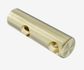 Mecca Care Make Your Own 25mm Grab Rail Double Towel Bracket Right Brushed Gold