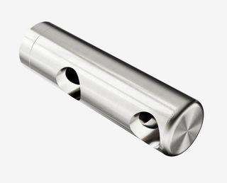 Mecca Care Make Your Own 25mm Grab Rail Double Towel Bracket Right Brushed Nicke