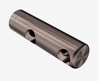 Mecca Care Make Your Own 25mm Grab Rail Double Towel Bracket Right Brushed Bronz
