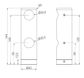 Mecca Care Make Your Own 25mm Grab Rail Double Towel Bracket Right Brushed Bronz