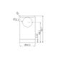 Mecca Care Make Your Own 32mm Grab Rail End Bracket Gun Metal