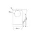 Mecca Care Make Your Own 32mm Grab Rail End Bracket Matte Black