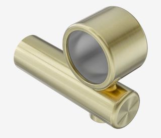 Mecca Care Make Your Own 32mm Hand Rail Undermount Mid Bracket Brushed Gold