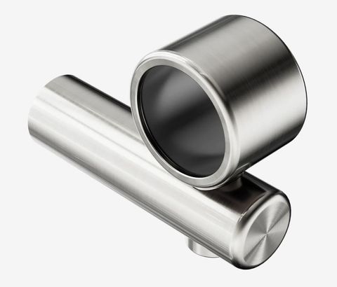 Mecca Care Make Your Own 32mm Hand Rail Undermount Mid Bracket Brushed Nickel