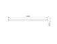 Mecca Care Make Your Own 32mm Diameter Grab or Hand Rail 1200mm Length Chrome