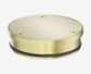 316L Stainless Round Clear Out 100mm Outlet Brushed Gold