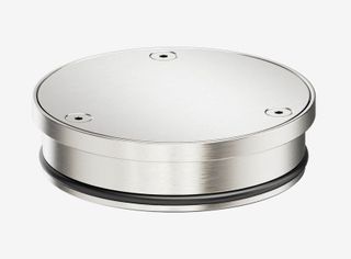 316L Stainless Round Clear Out 100mm Outlet Brushed Nickel