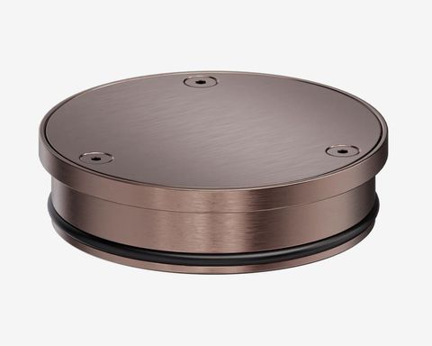 316L Stainless Round Clear Out 100mm Outlet Brushed Bronze
