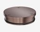 316L Stainless Round Clear Out 100mm Outlet Brushed Bronze