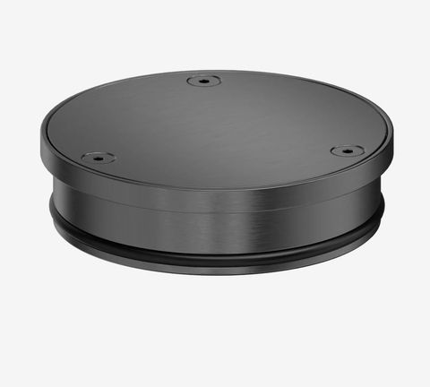316L Stainless Round Clear Out 100mm Outlet Graphite