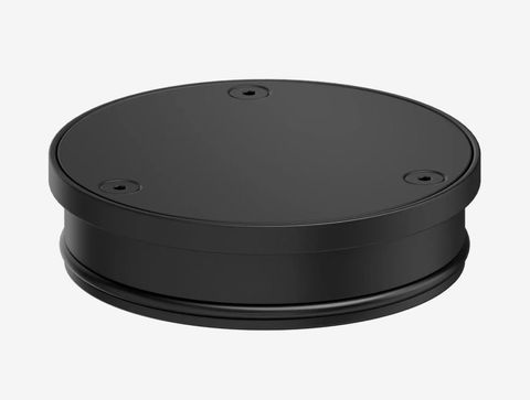 316L Stainless Round Clear Out 100mm Outlet PVD Black