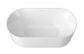 Attica Celine 1500 Gloss White Bath with Overflow