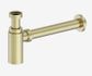 40mm Round Bottle Trap II Brushed Gold
