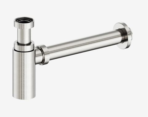 40mm Round Bottle Trap II Brushed Nickel