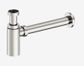 40mm Round Bottle Trap II Brushed Nickel