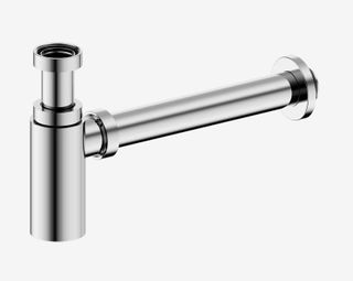 40mm Round Bottle Trap II Chrome